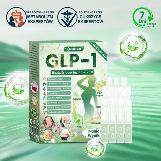 PL Oficjalny Sklep | BuildLeaf® GLP-1 8-in-1 Fit & Vital Soluzione Orale (Tylko raz dziennie, widoczne efekty już w 7 dni) ✅ Na otyłość, zdrowie sercowo-naczyniowe, cukrzycę, bezdech senny, zdrowie jelit, problemy stawowe i inne
